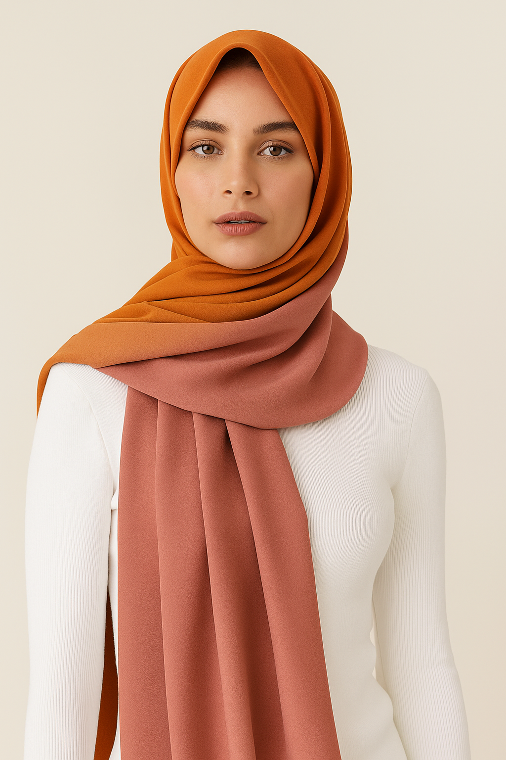 Ombre Fusion Chiffon - Rustic Paradise