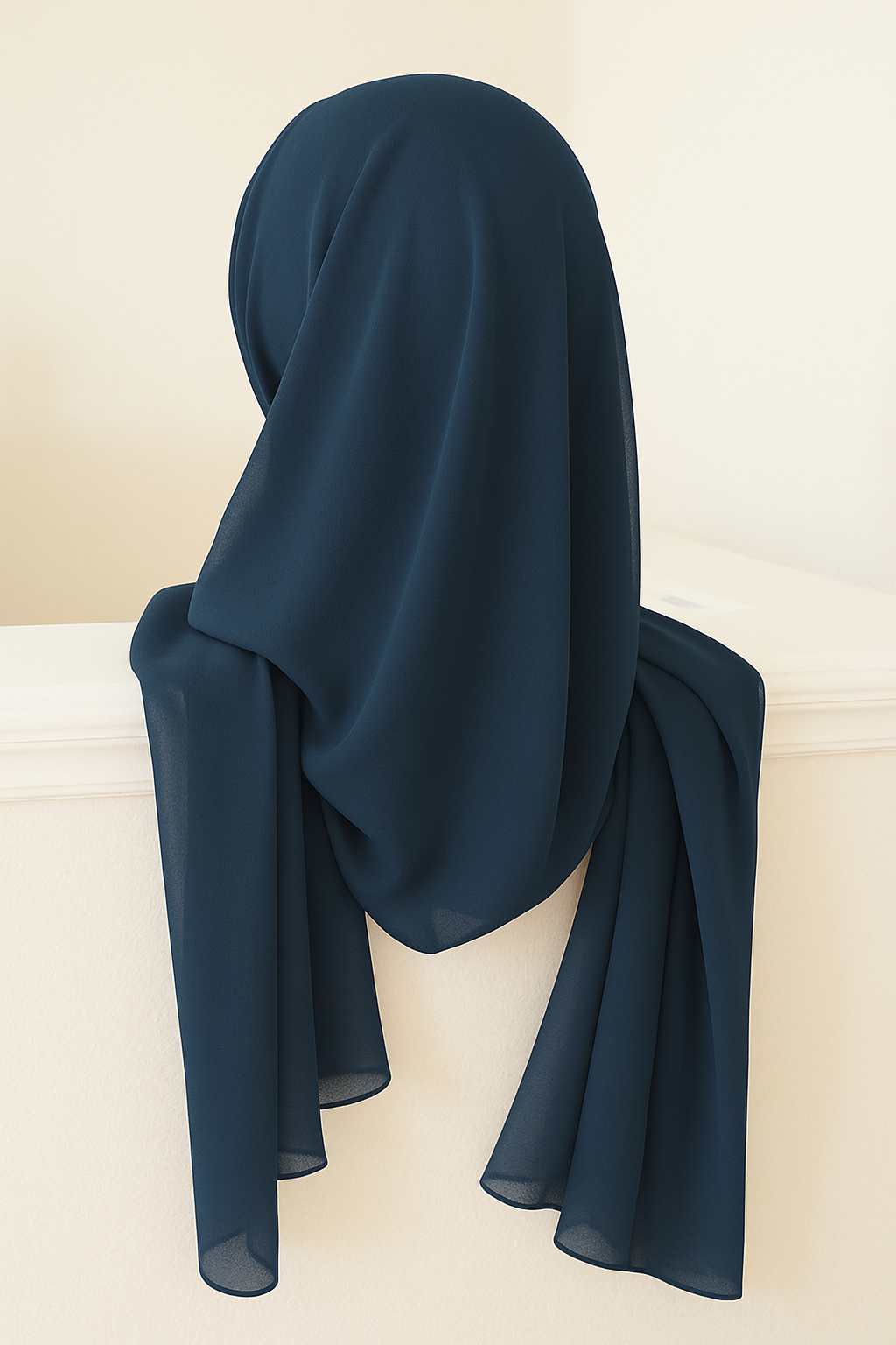 Dark Blue - Georgette