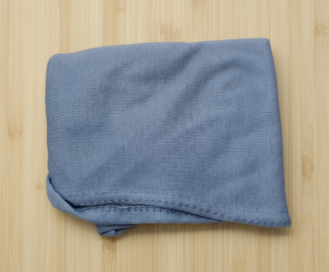 Blue Tie Back - Underscarf Tube Band