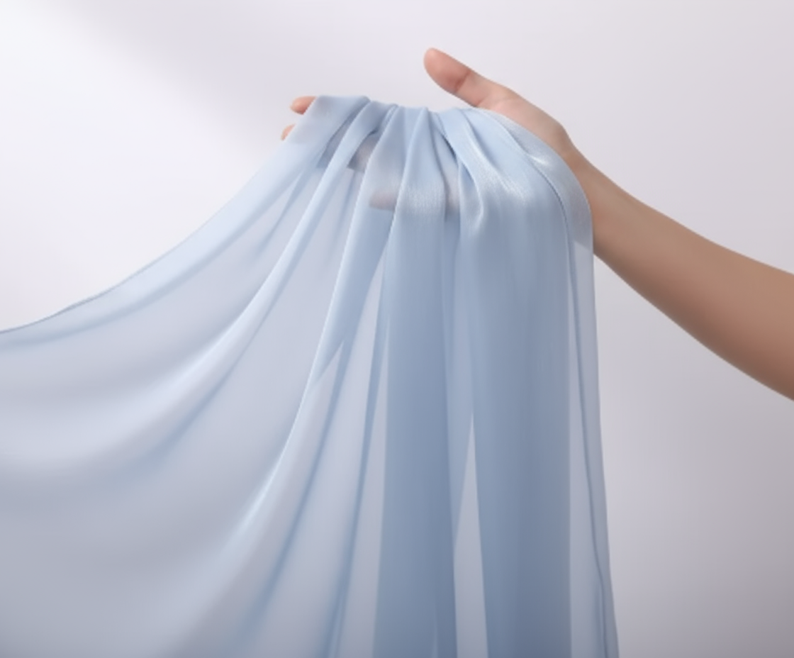 Black - Organza Silk