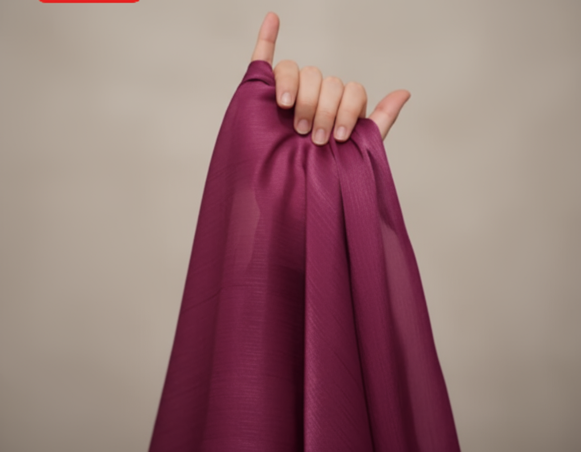 Black - Organza Silk