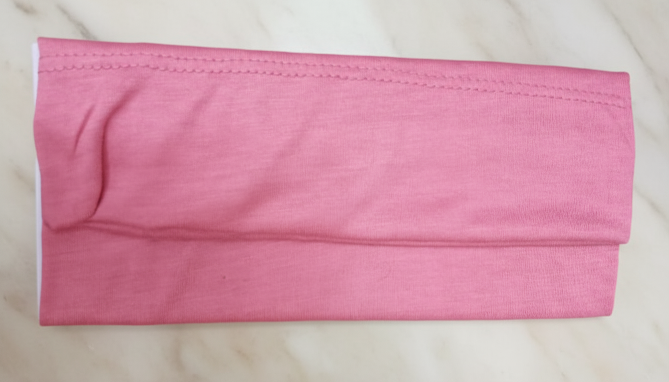 Rose Pink - Tube Bands (Under Scarves)