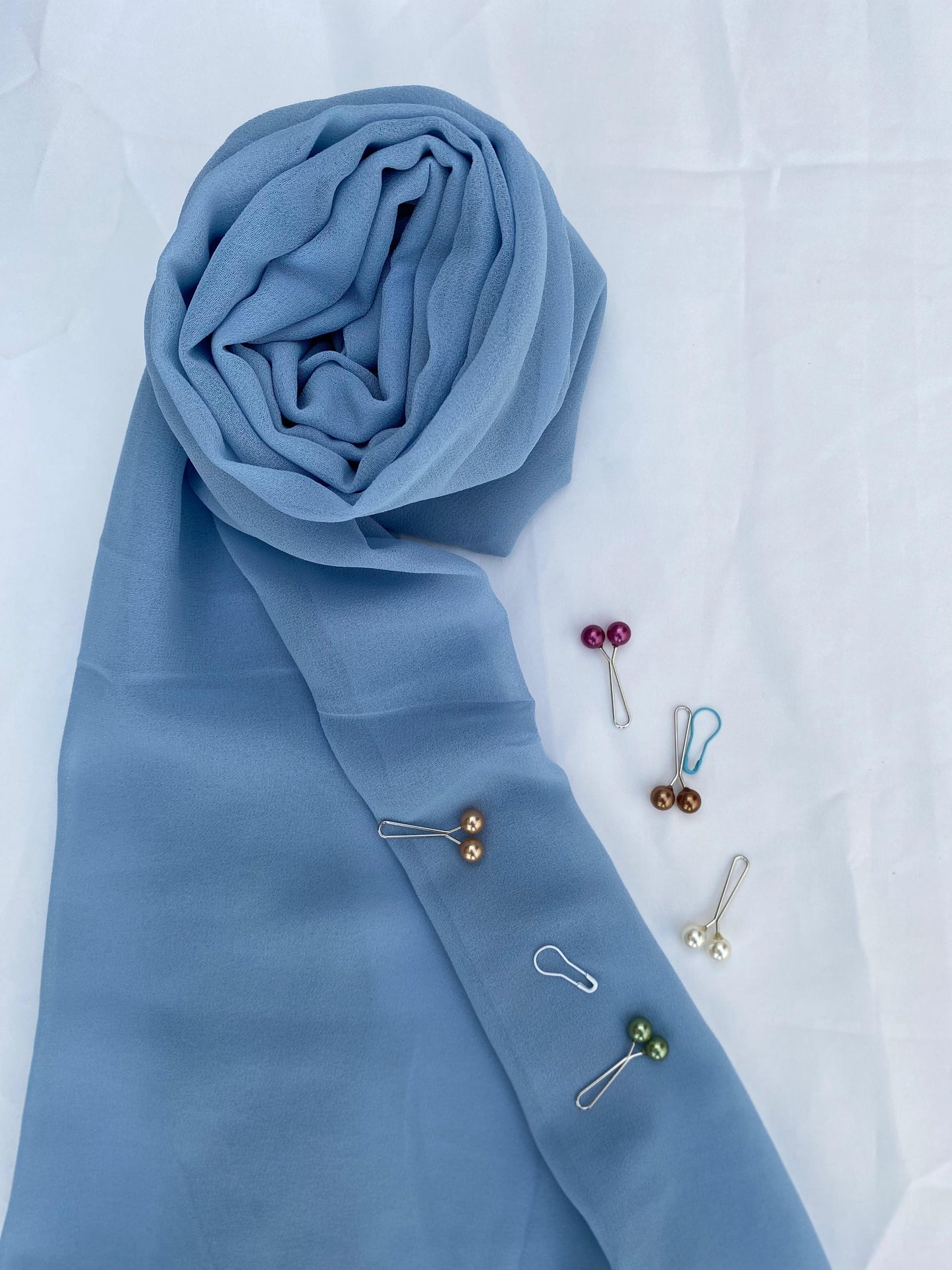 Dark Blue - Georgette