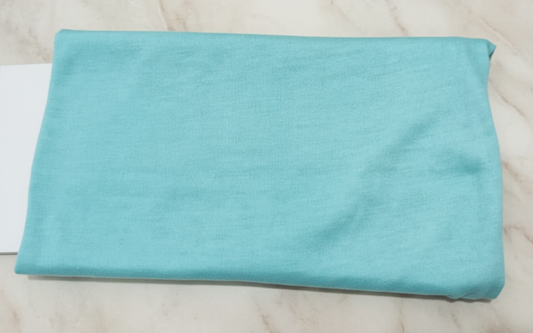 Turquoise Cotton Jersey Tube Band – Fresh & Vibrant