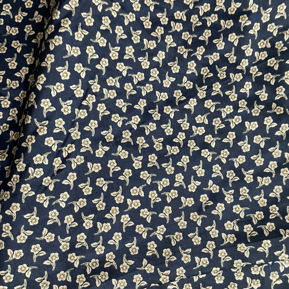 Navy Blue Floral Kids Prayer Chaddar