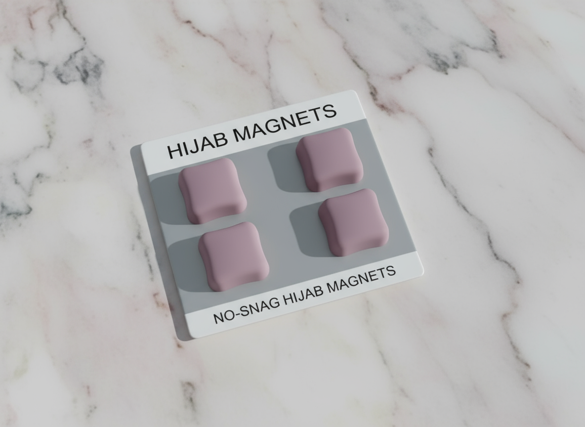 Mauve Square- Matt Hijab Magnet