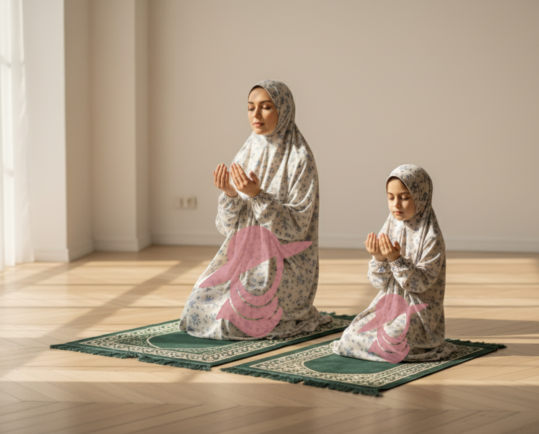 Leaves - Mother Daughter Namaz Chaddar