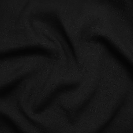 Close-up of black fabric texture