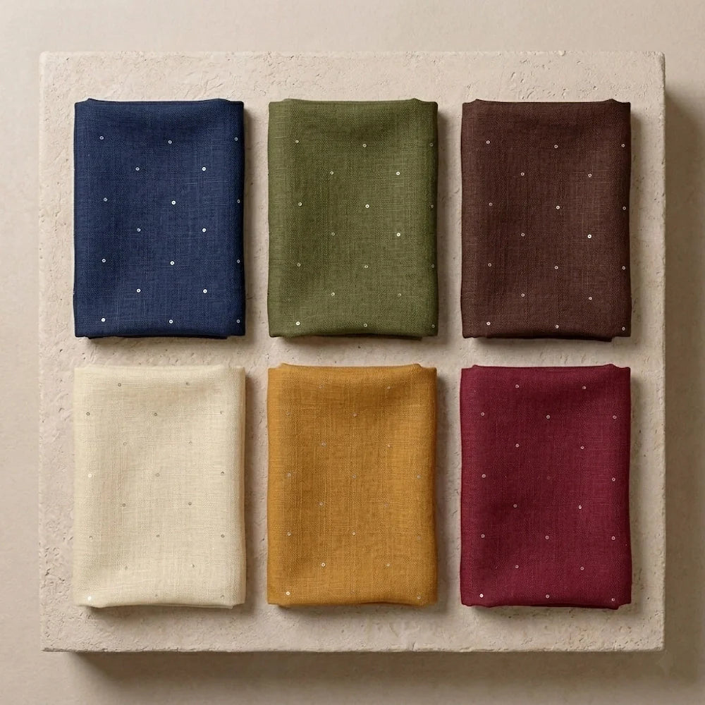Sequins lawn hijab in different colors