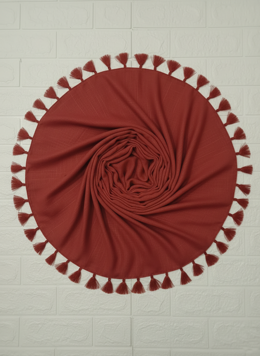 Terracotta - Plain Lawn Tassels