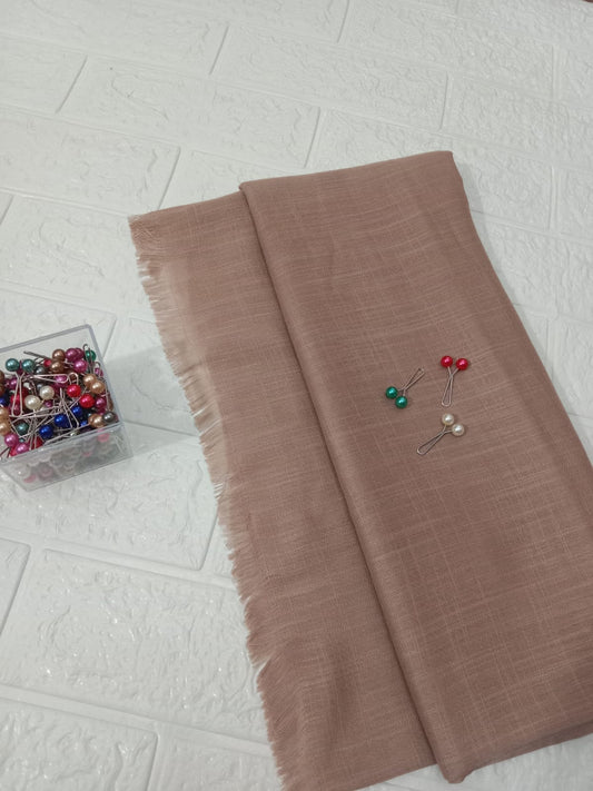 Muted Brown Turkish Hijab - Elegant & Effortless