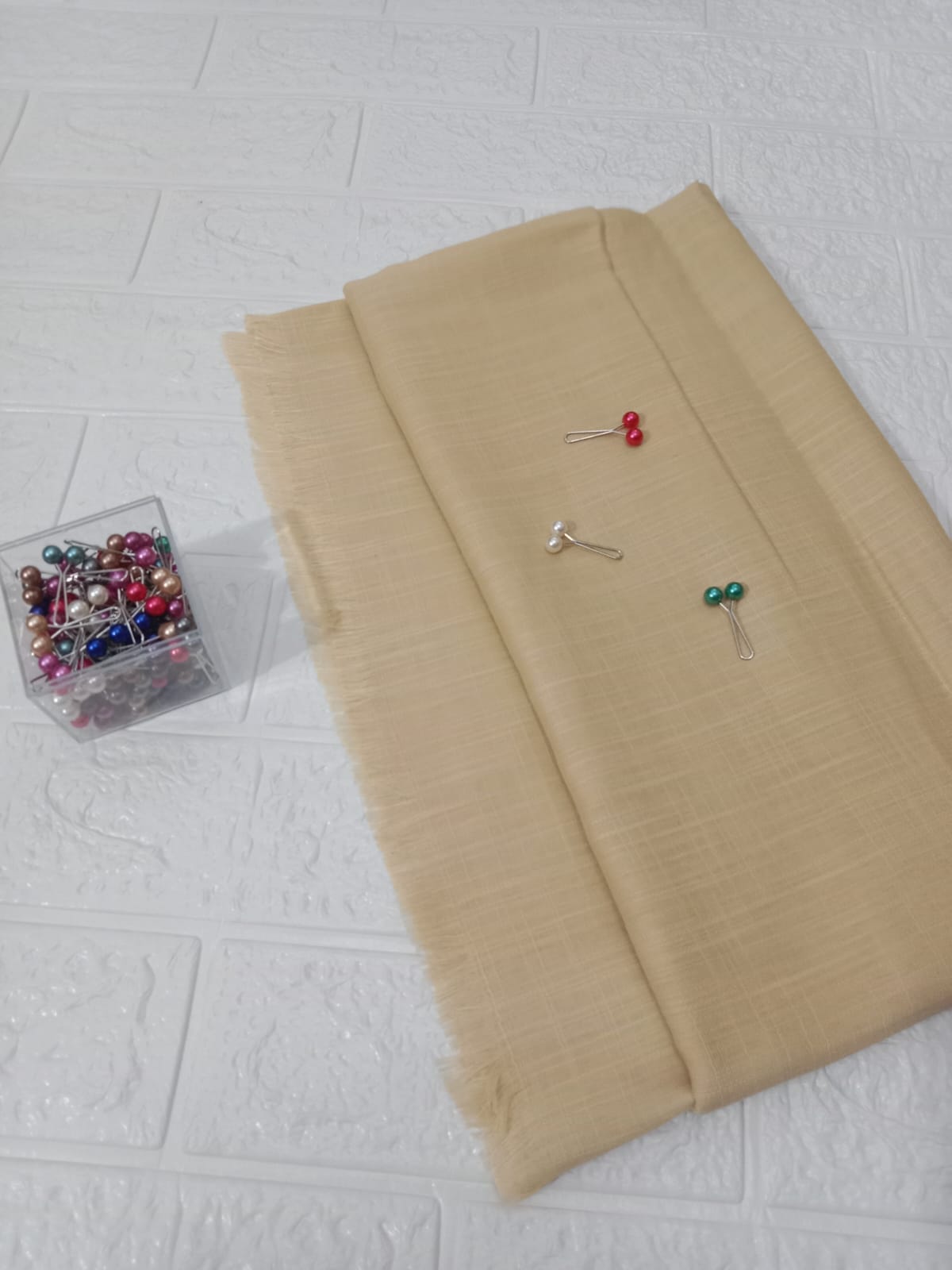 Sand Turkish Hijab - Elegant & Effortless