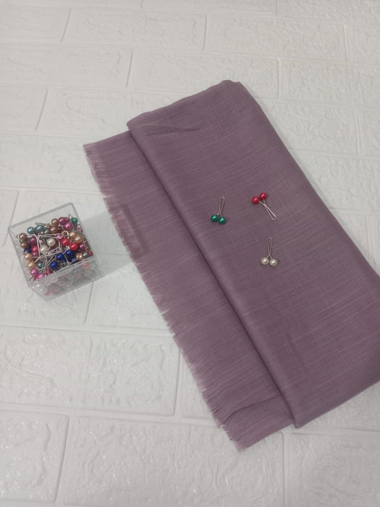 Dusty Lavender Turkish Hijab - Elegant & Effortless