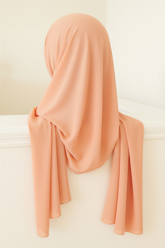 Light Coral - Georgette