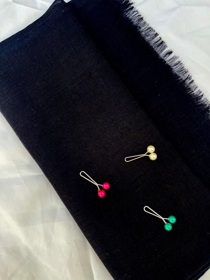 Black Turkish Hijab - Elegant & Effortless