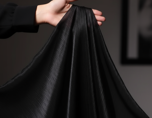 Black - Organza Silk