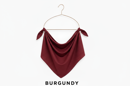 Burgundy - Niqab (Georgette)