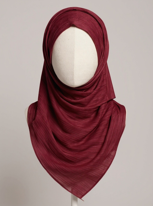 Burgundy Red - Matte Silk