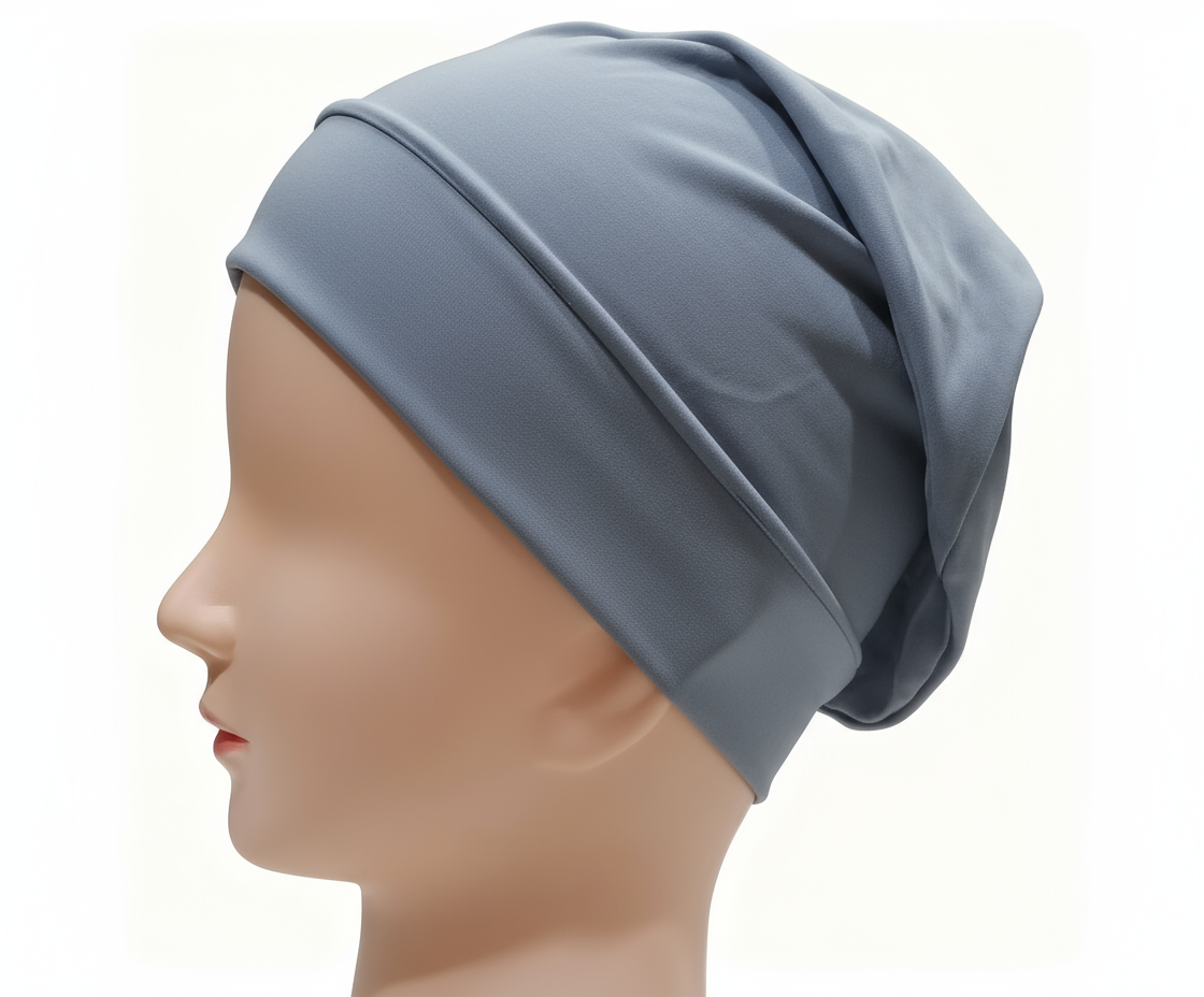 Charcoal Gray - Tube Bands (Under Scarves)