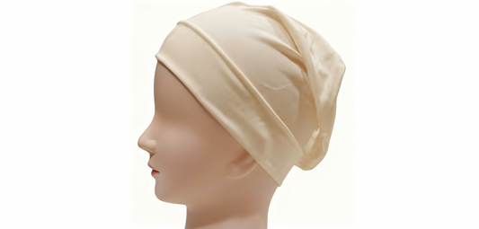 Cream - Tube Bands (Under Scarves)