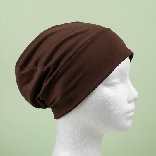 Dark Brown - Tube Bands (Under Scarves)