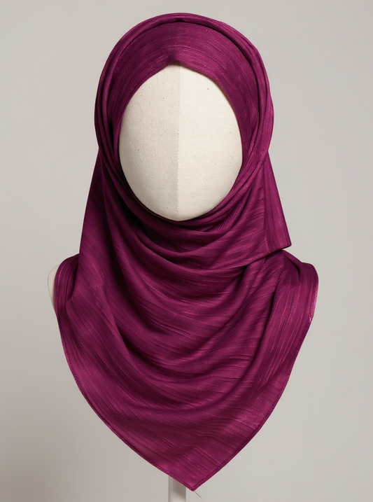 Deep Magenta - Matte Silk