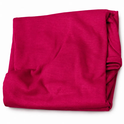 Kids Makhna Hijab – Fuchsia | Pinless Cotton Jersey Girls Hijab