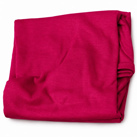 Kids Makhna Hijab – Fuchsia | Pinless Cotton Jersey Girls Hijab