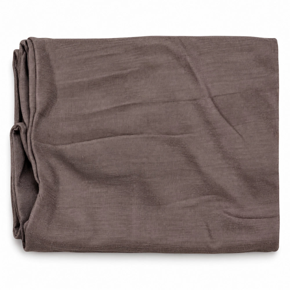 Kids Makhna Hijab – Taupe Grey | Pinless Girls Hijab