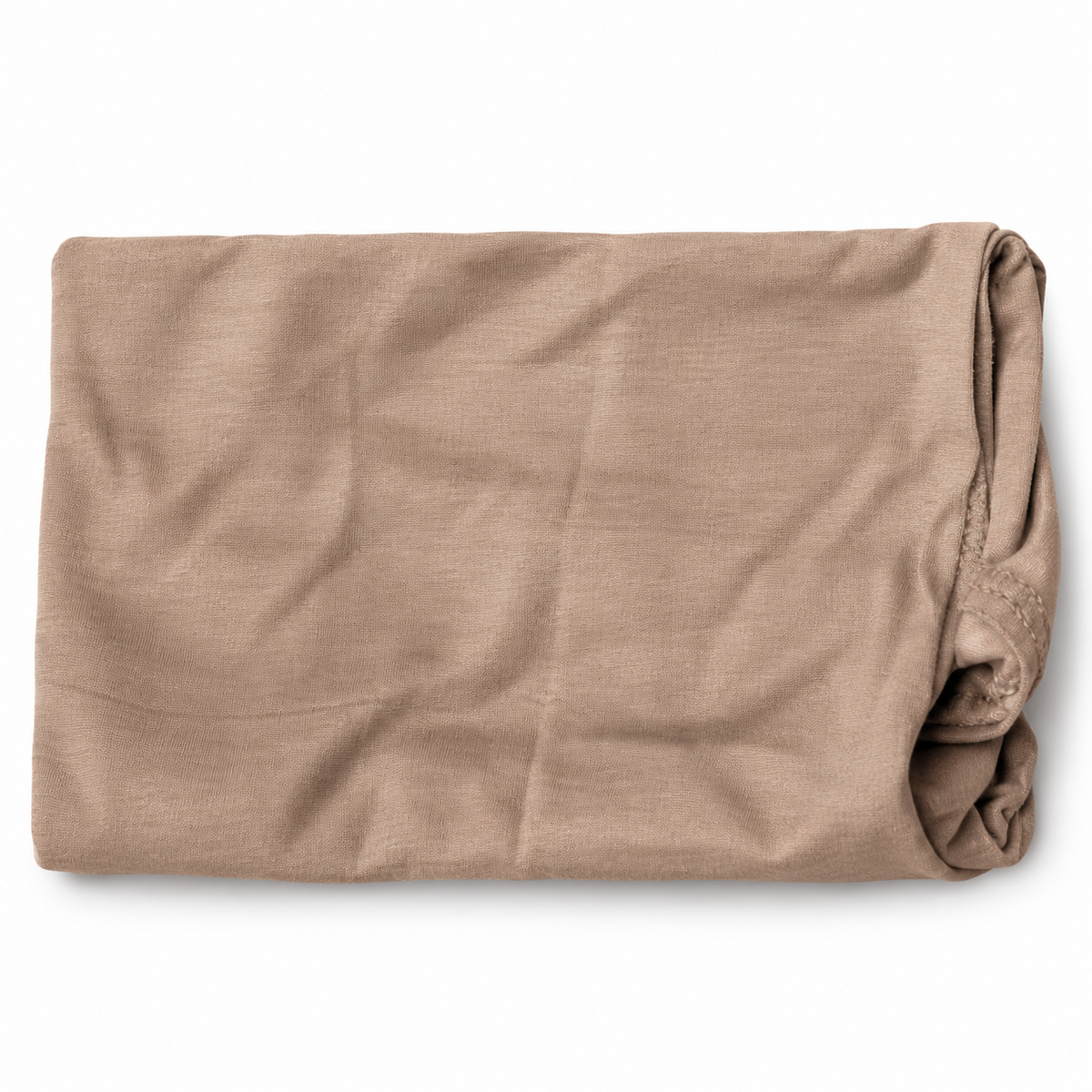 Camel Beige Kids Makhna Hijab – Pinless Ready-to-Wear Girls Hijab