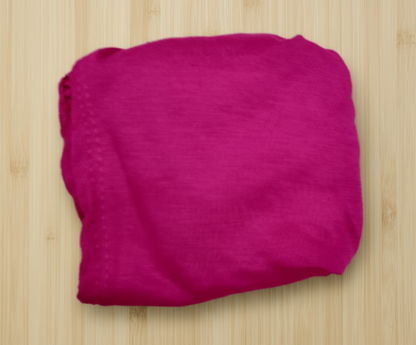 Fuchsia Tie Back - Under scarf Tube Band