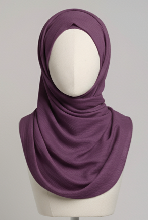 Metallic Purple- Matte Silk