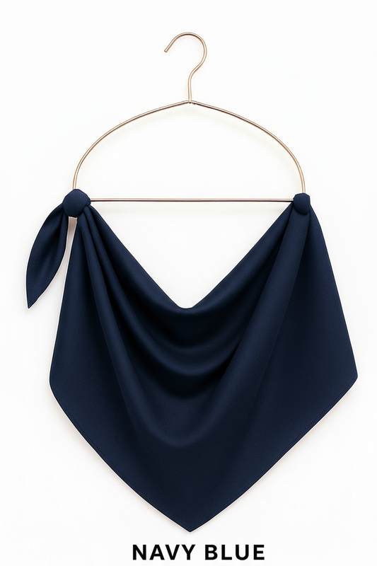 Navy Blue - Niqab (Georgette)