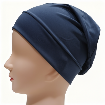 Navy Blue - Tube Bands (Under Scarves)