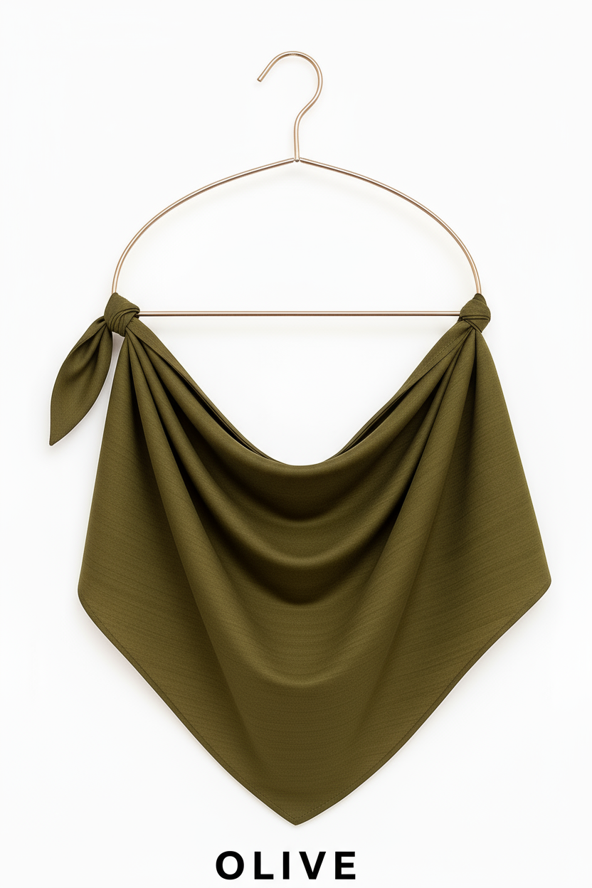 Olive - Niqab (Georgette)