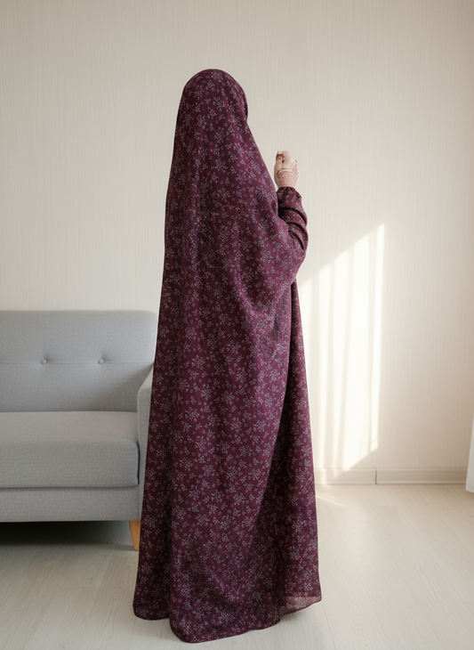 Deep Rose - Namaz Chaddar
