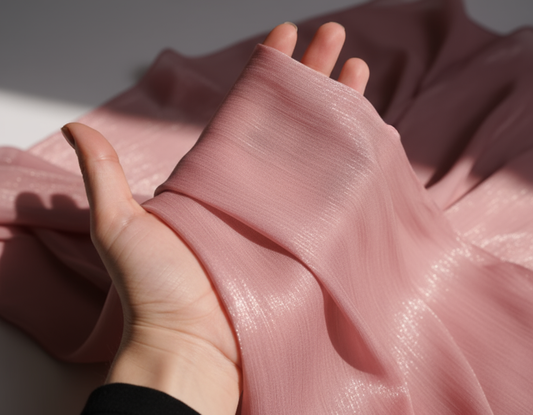 Pink - Organza Silk