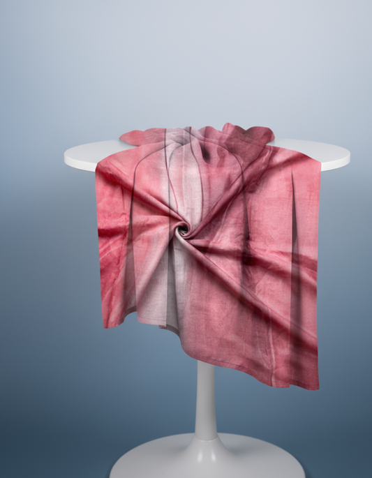 Pink Watercolor - Printed Modal Hijab
