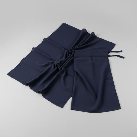 Navy - Hijab And Niqaab Set