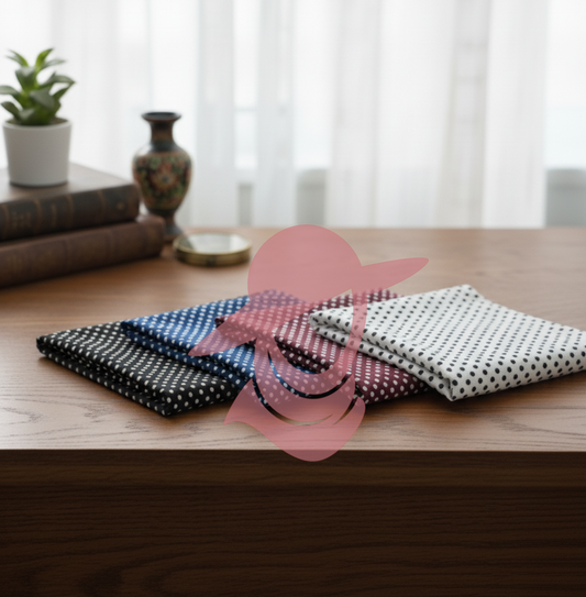 One-Piece Prayer Dress with Sleeves - Polka Dots All Colors (Age 7-12 Years)