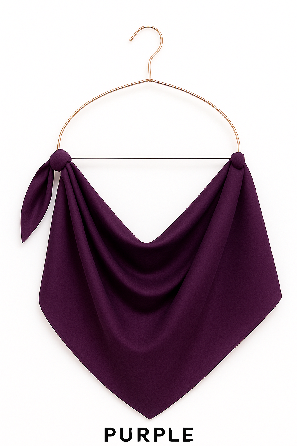 Purple - Niqab (Georgette)