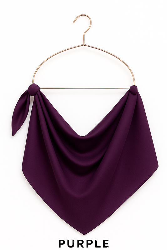Purple - Niqab (Georgette)