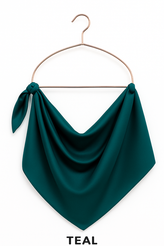 Teal - Niqab (Georgette)