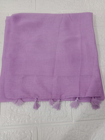 Lavender - Plain Lawn Tassels
