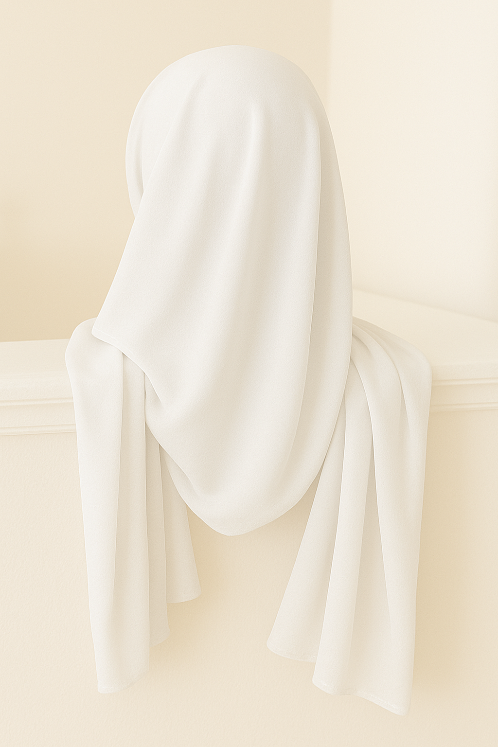 Porcelain White- Georgette