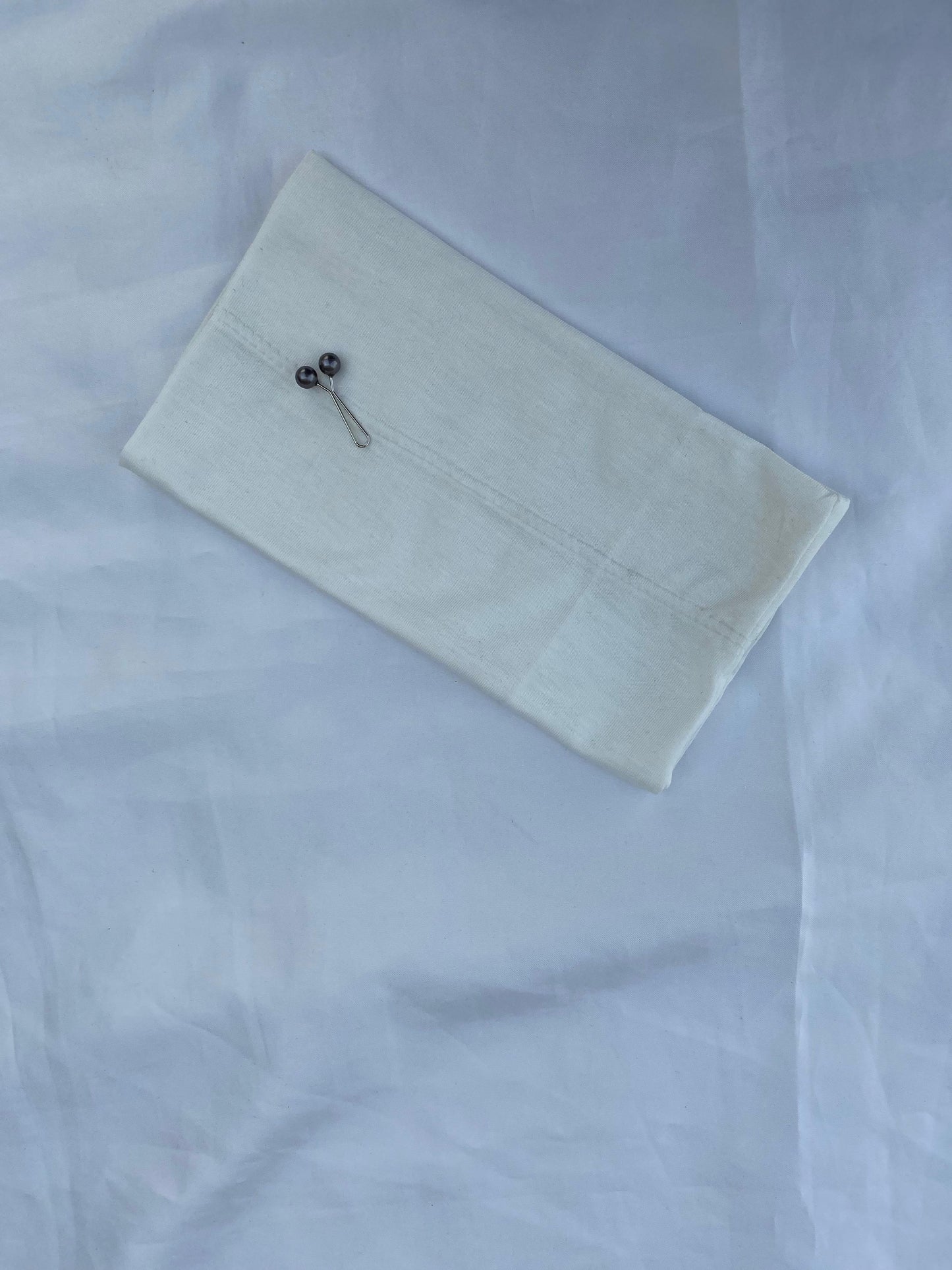 White Cotton Jersey Tube Band – Clean & Lightweight