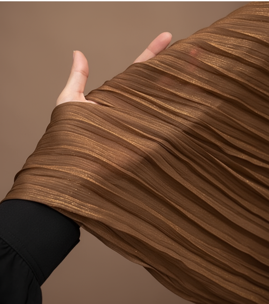 Copper Rust - Organza Silk