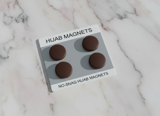 Circle Brown Espresso - Matt Hijab Magnet