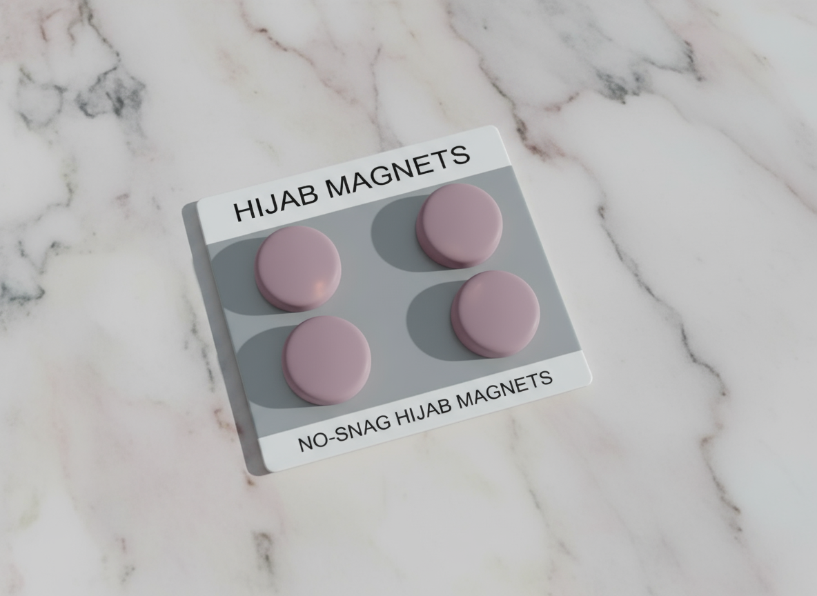 Circle Dusty Rose - Matt Hijab Magnet