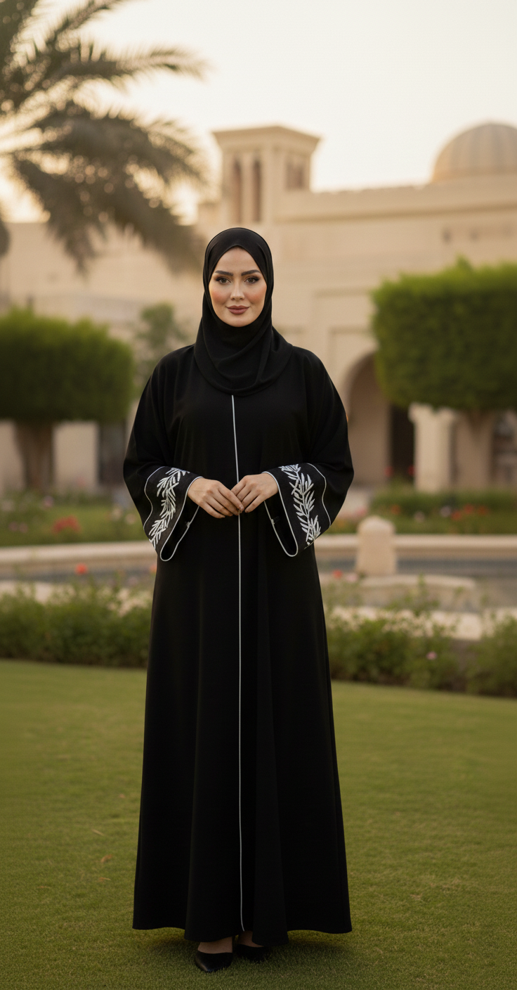 Eternal Leaf Abaya